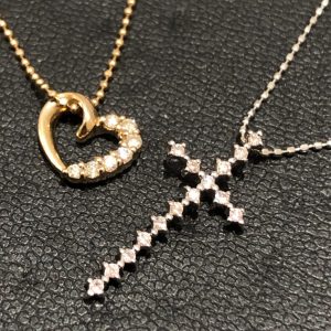 K18ネックレス / K18WGネックレス